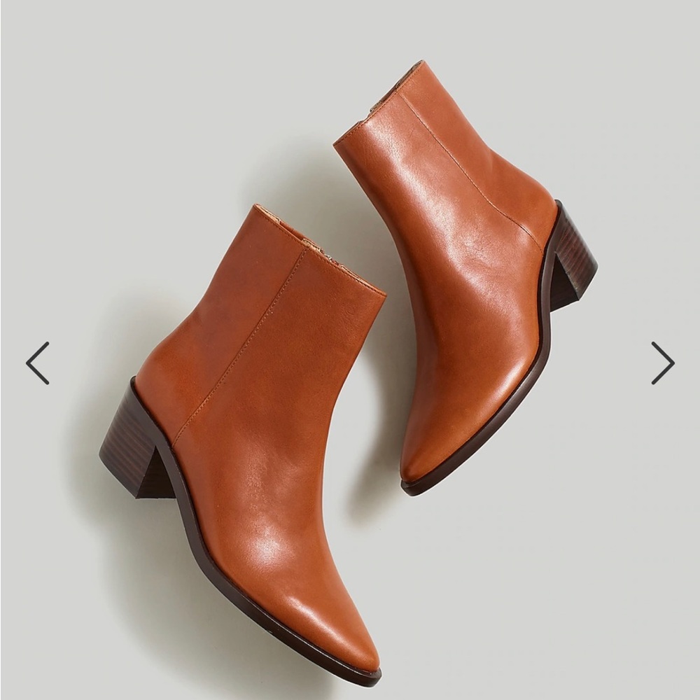 Madewell The Darcy Ankle Boot in Warm Cinnamon new in box, never used 8.5